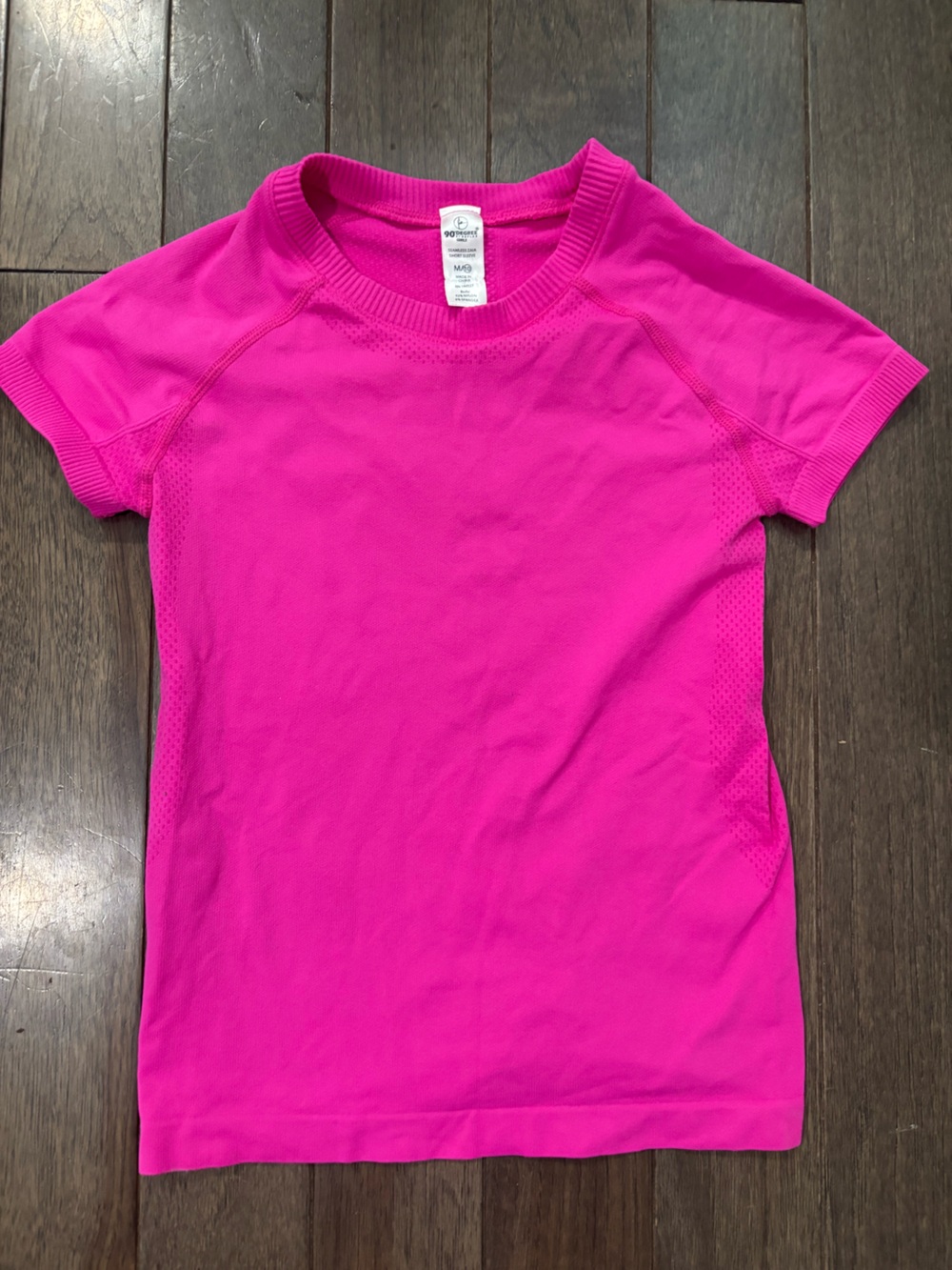 90 degree hot pink shirt